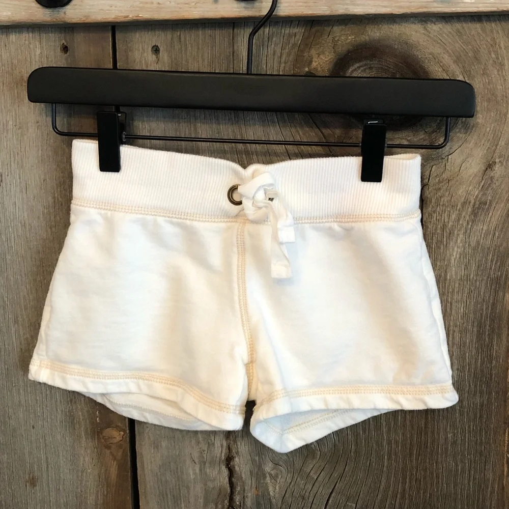 GapKids Off White Pull On Shorts Size Medium 8 Floral
